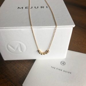 Mejuri Bold Spheres Necklace 14k gold